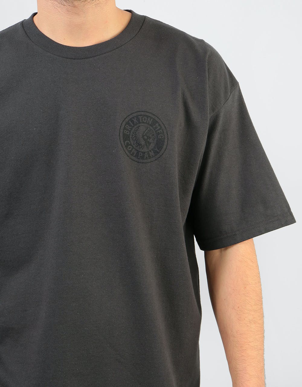 Brixton Rival II T-Shirt - Washed Black