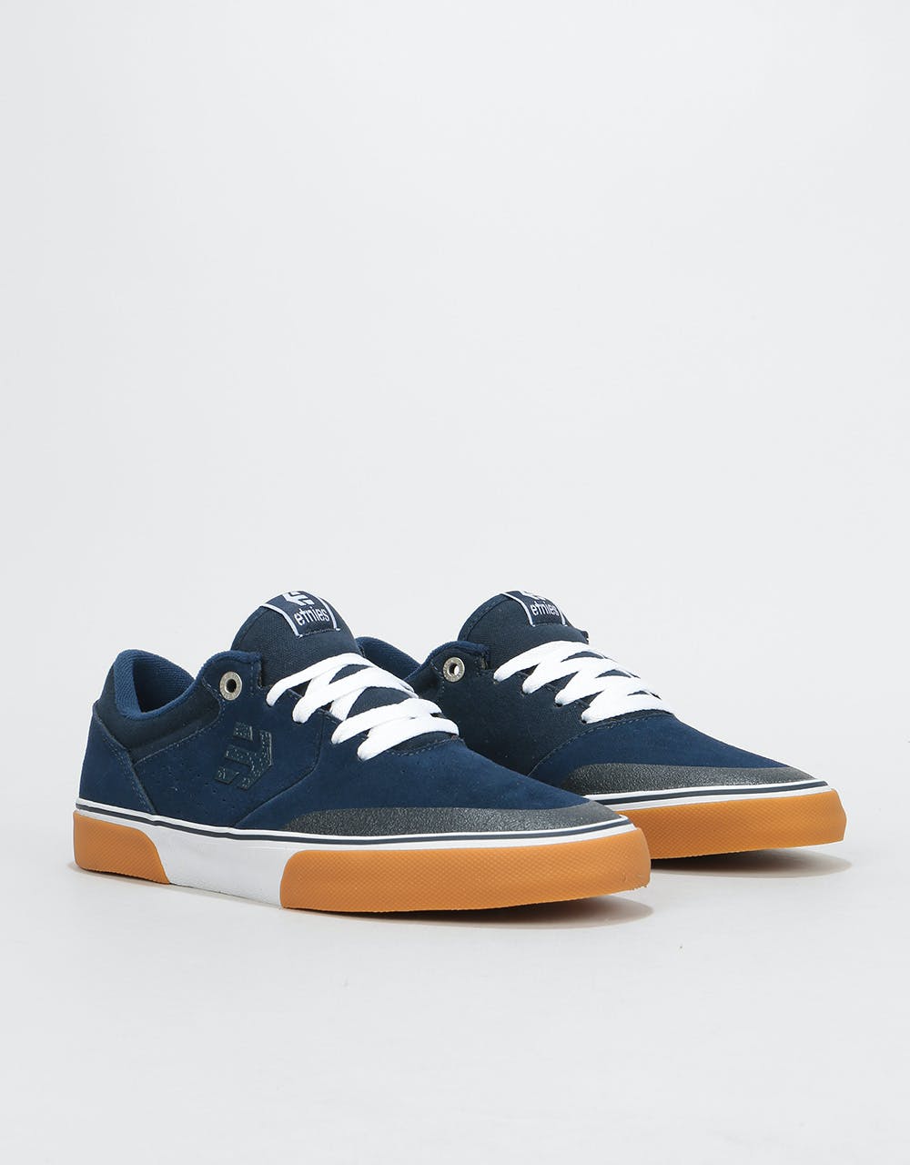 Etnies Marana Vulc Skate Shoes - Navy/Gum/White