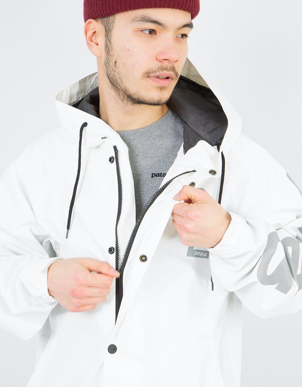 ThirtyTwo Grasser Snowboard Jacket - Dirty White