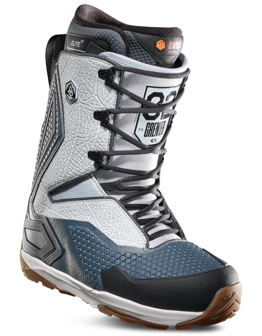 ThirtyTwo TM-3 Grenier Snowboard Boots - Grey/Black