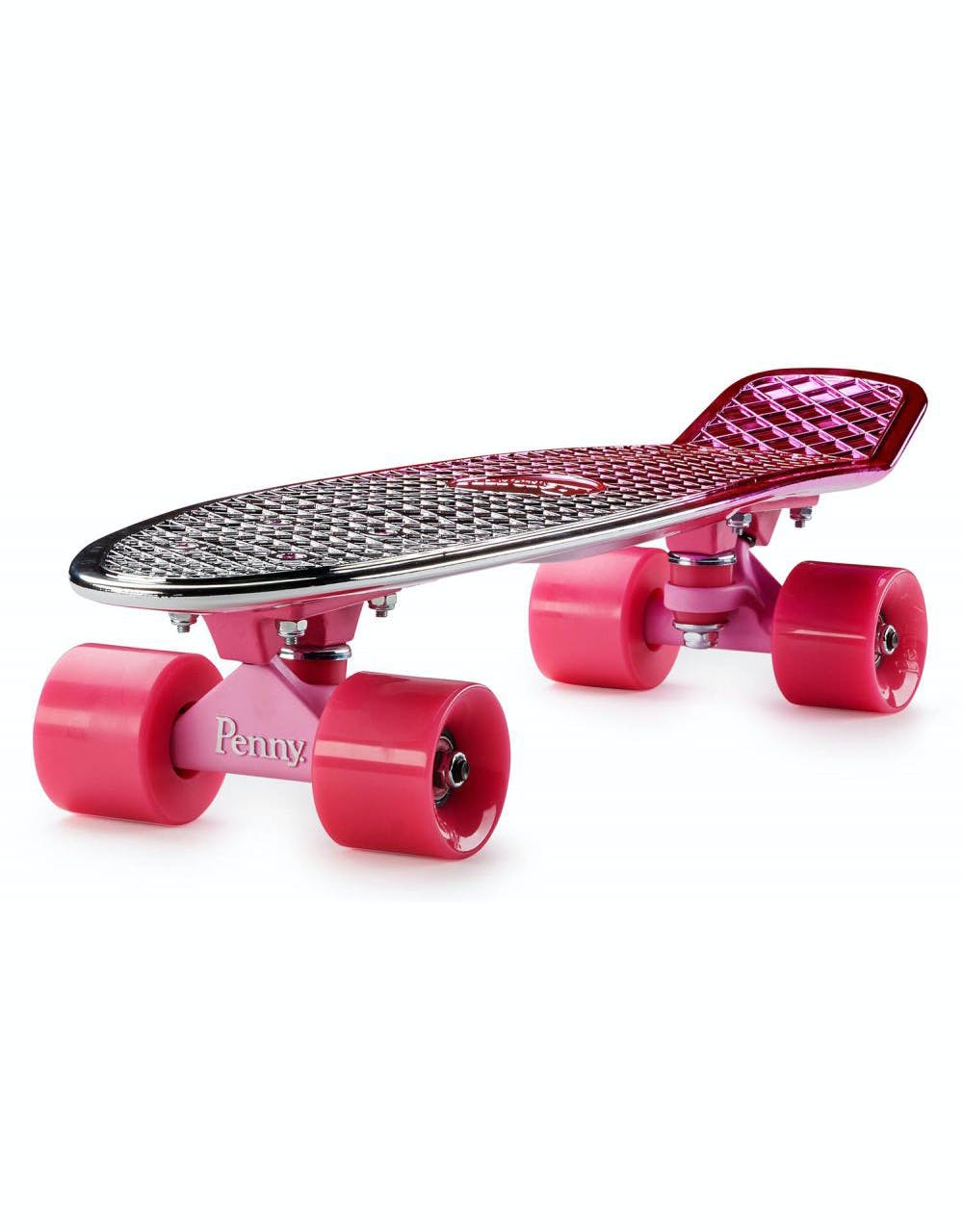Penny Skateboards Metallic Fades Classic Cruiser - 22" - Silver/Pink M