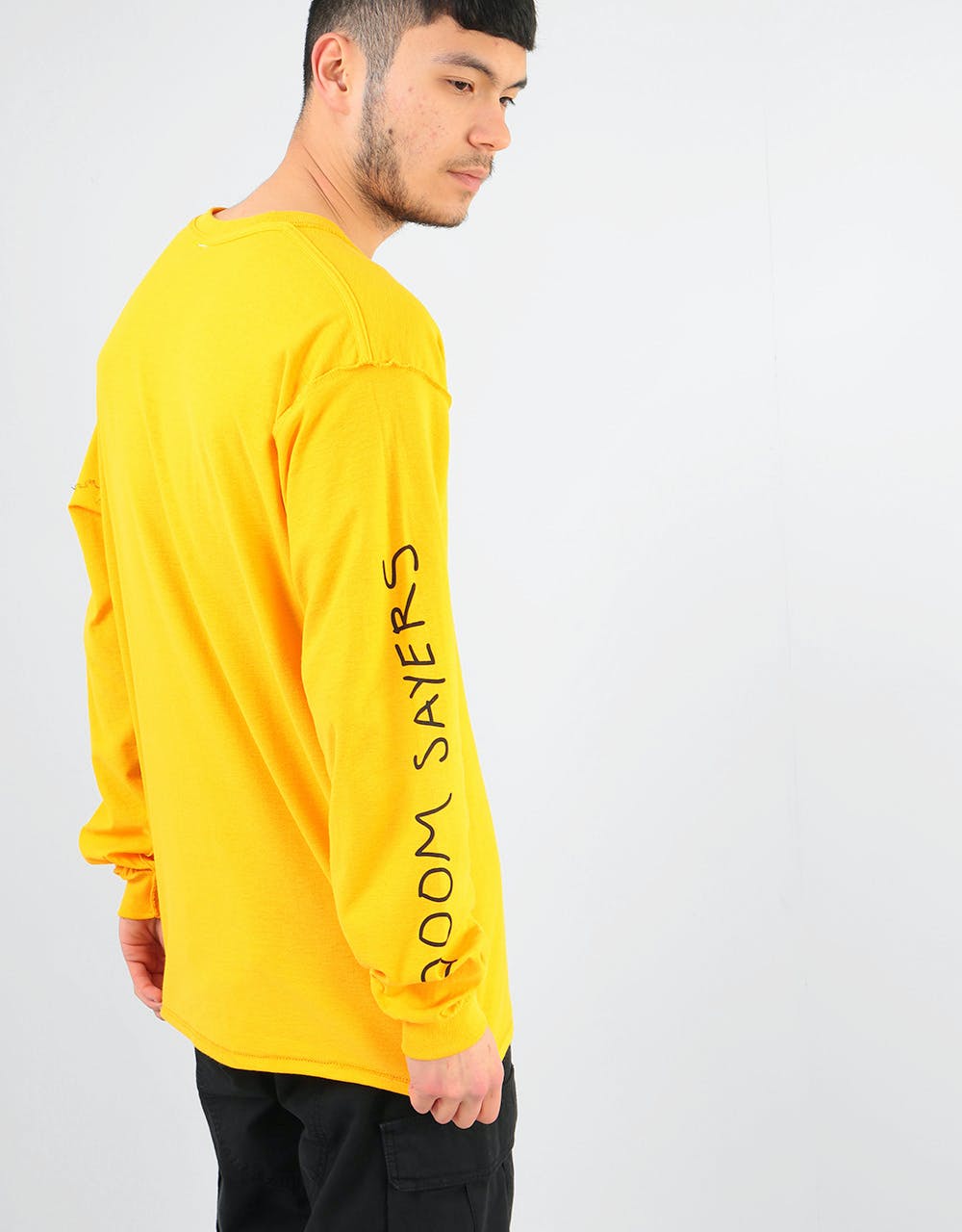 Doom Sayers Inside Out Snake Shake L/S T-Shirt - Yellow
