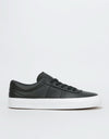 Converse One Star CC Pro Ox Skate Shoes - Black/Black/White