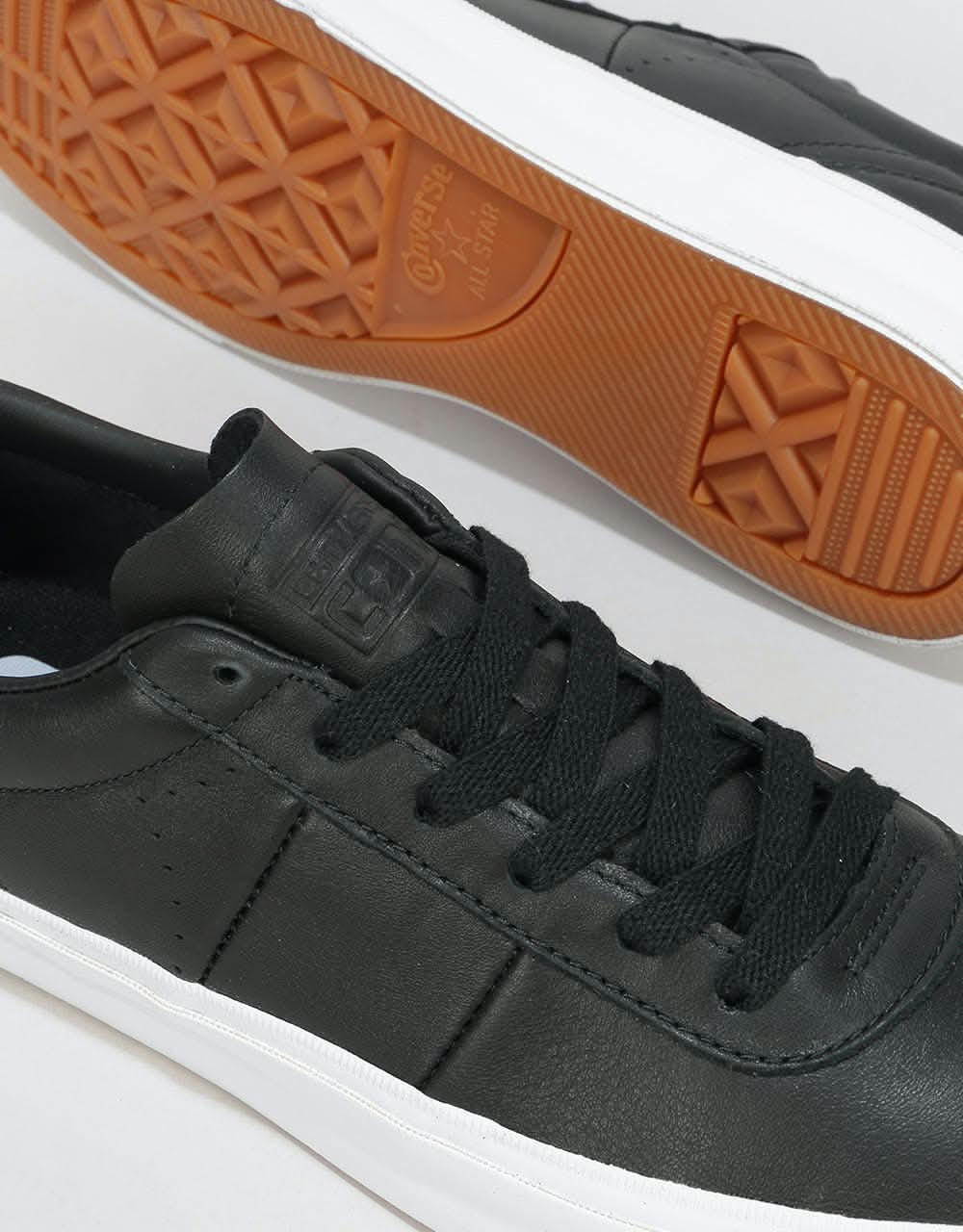 Converse One Star CC Pro Ox Skate Shoes - Black/Black/White