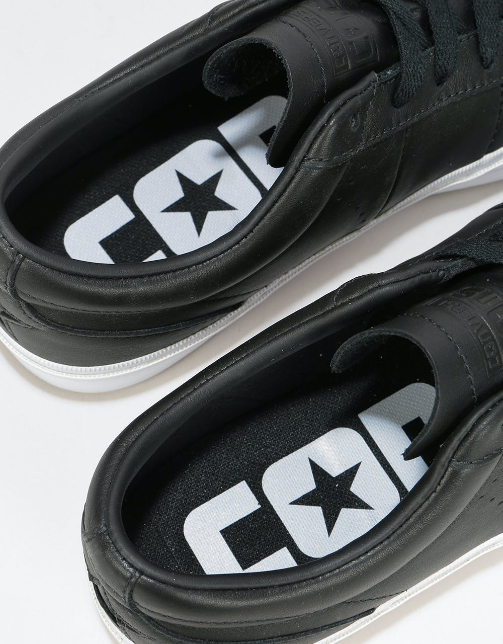 Converse One Star CC Pro Ox Skate Shoes - Black/Black/White