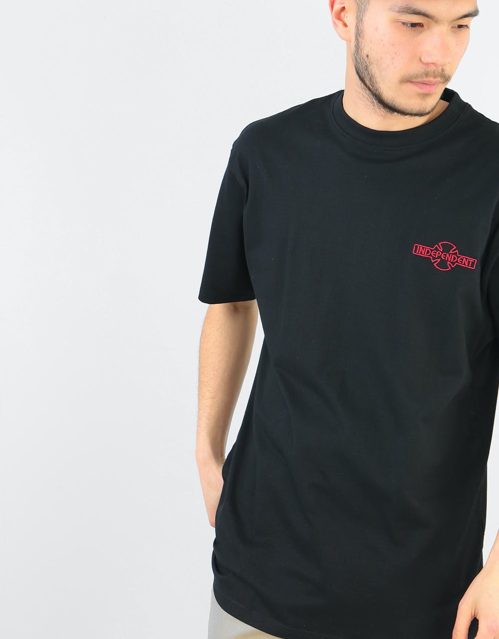 Independent O.G.B.C. Embroidery T-Shirt - Black