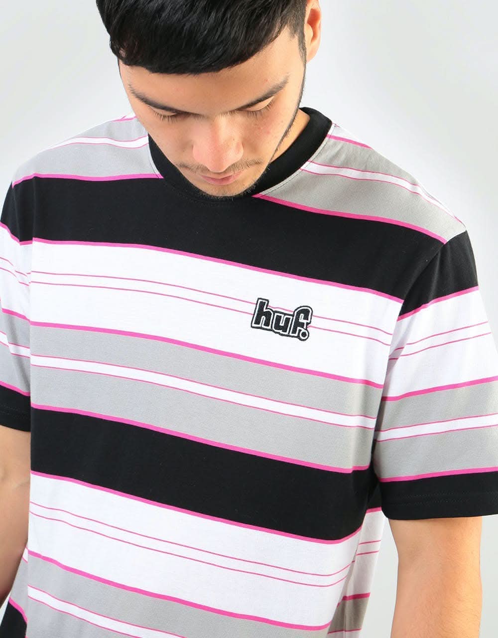 HUF Upland SS Knit T-Shirt - Black