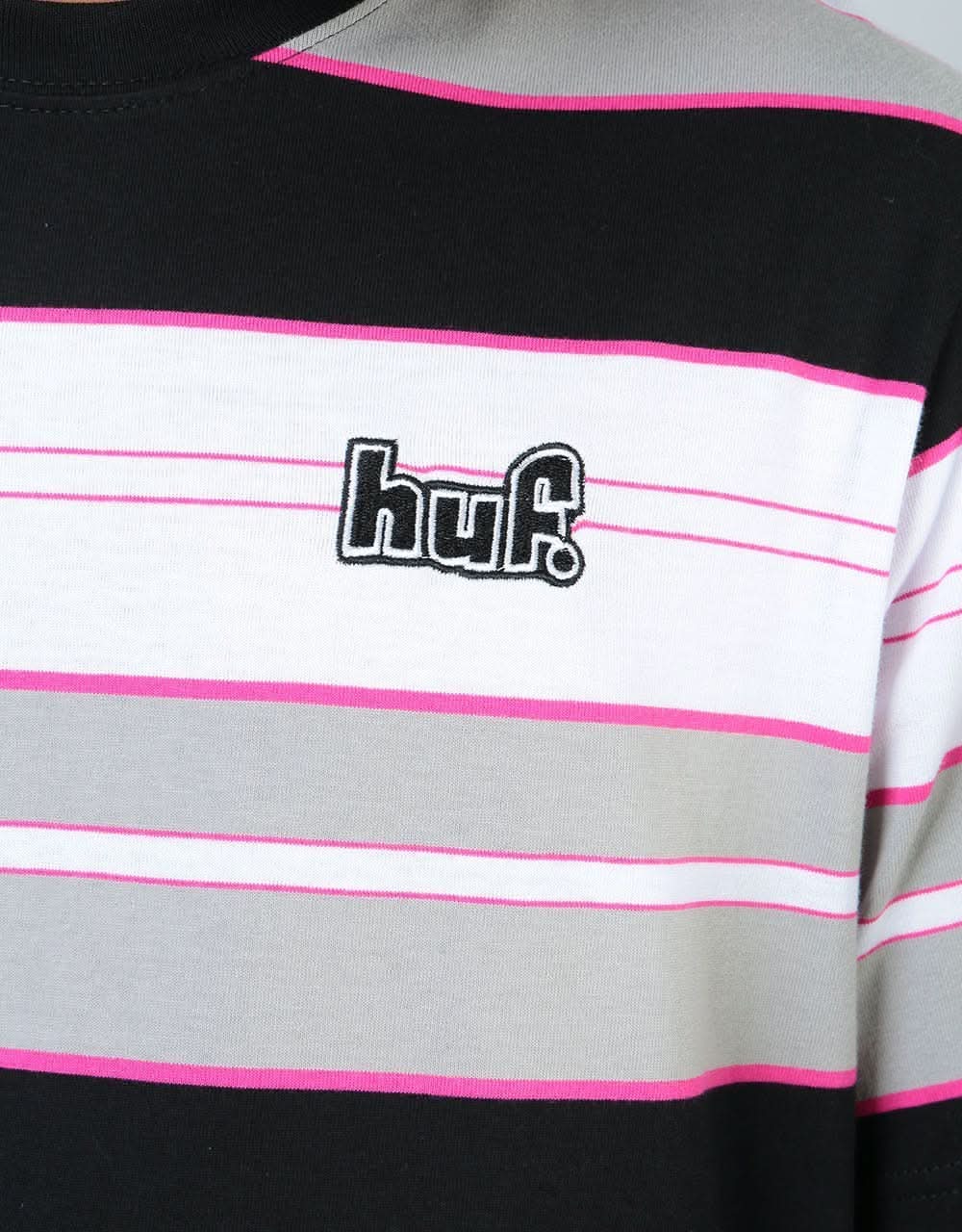 HUF Upland SS Knit T-Shirt - Black