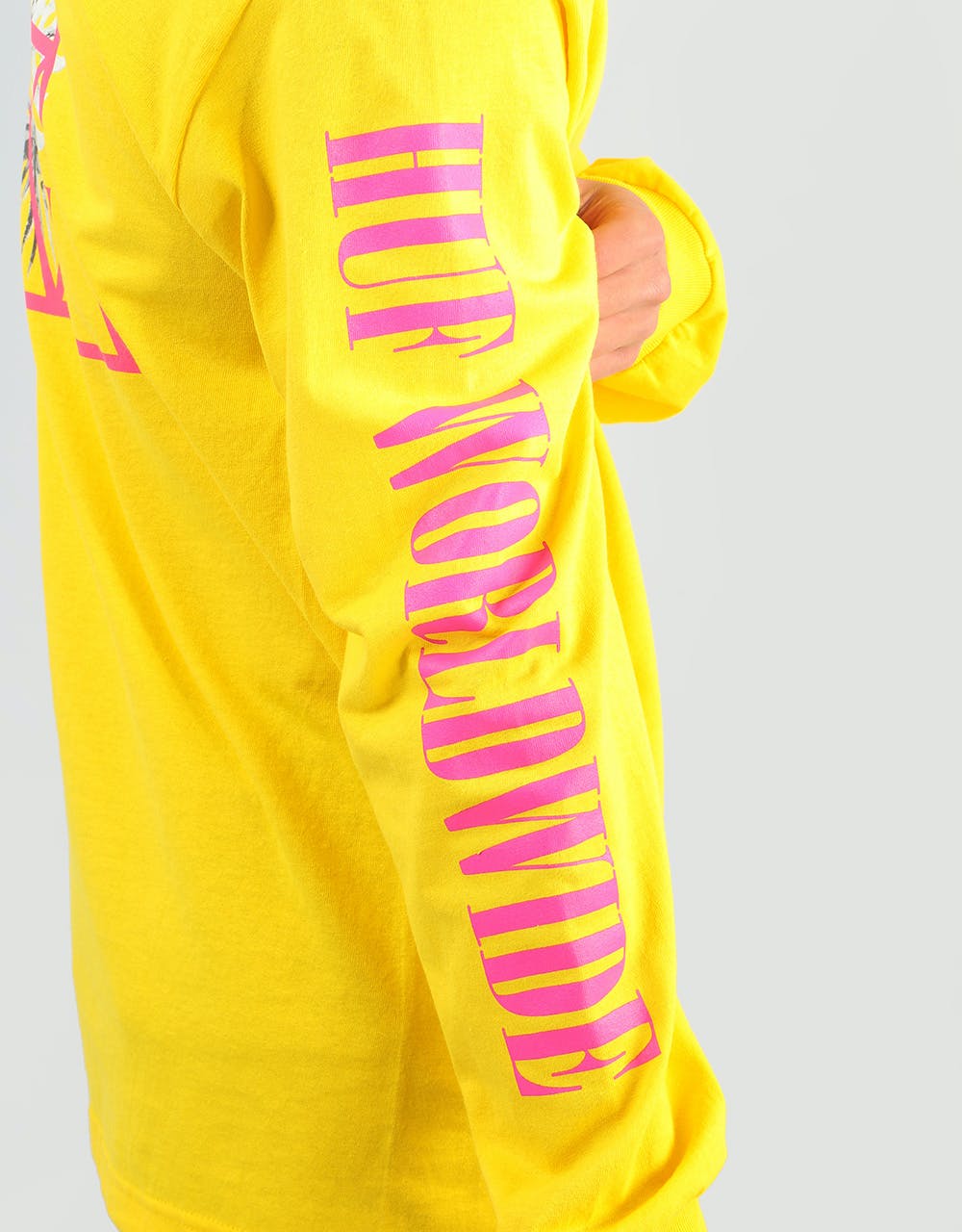 HUF Jungle TT L/S T-Shirt - Yellow