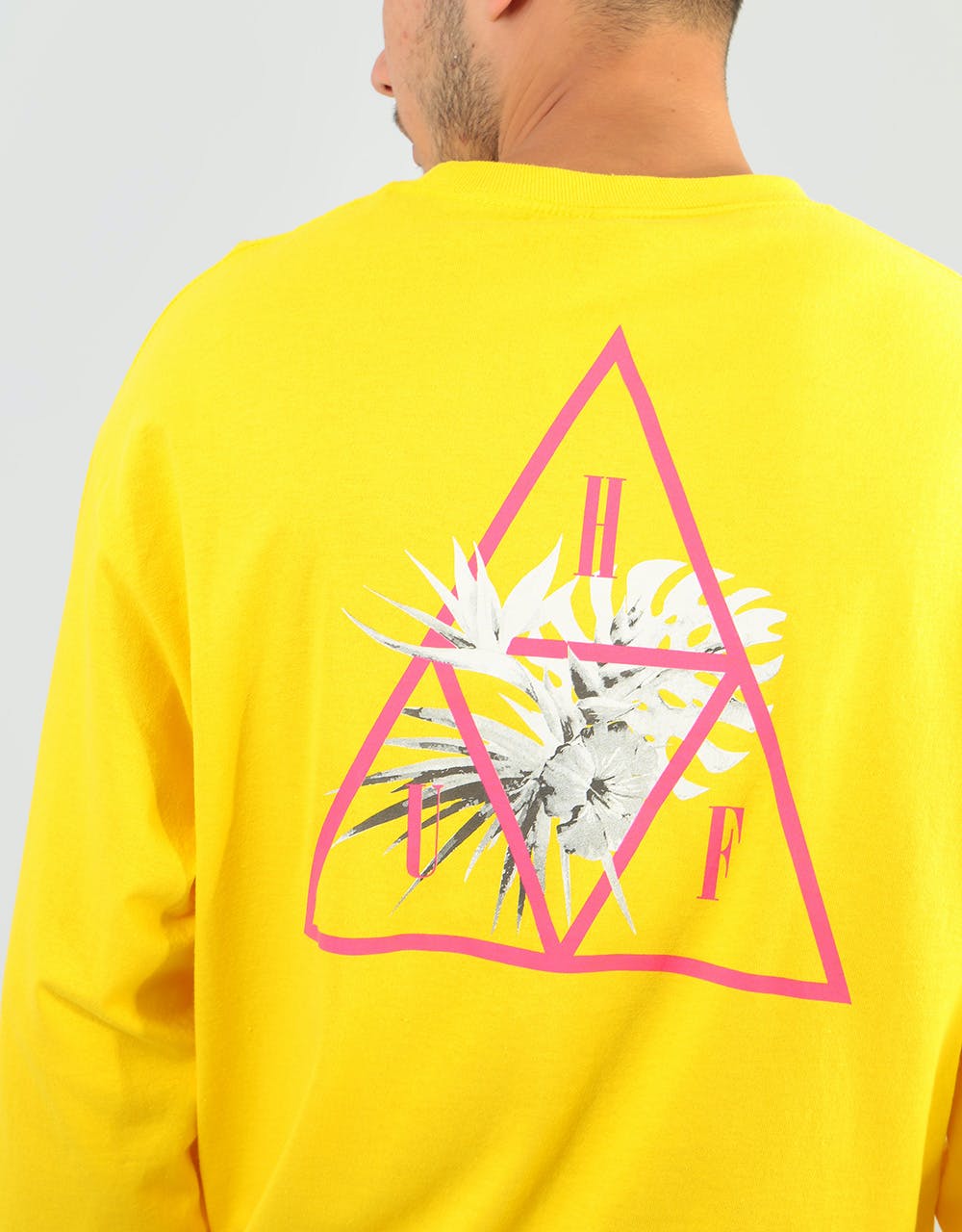 HUF Jungle TT L/S T-Shirt - Yellow