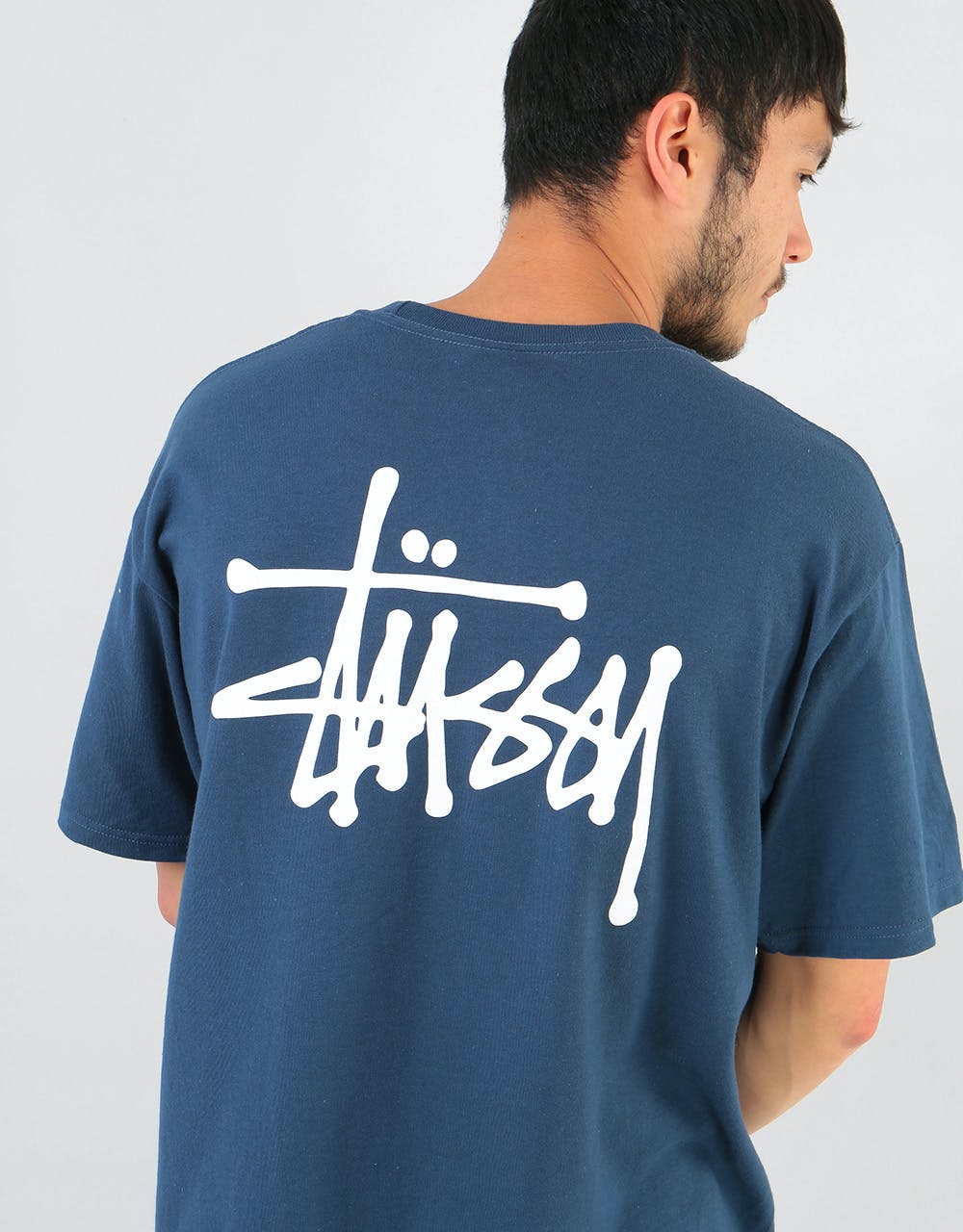 Stüssy Basic Stüssy T-Shirt - Navy
