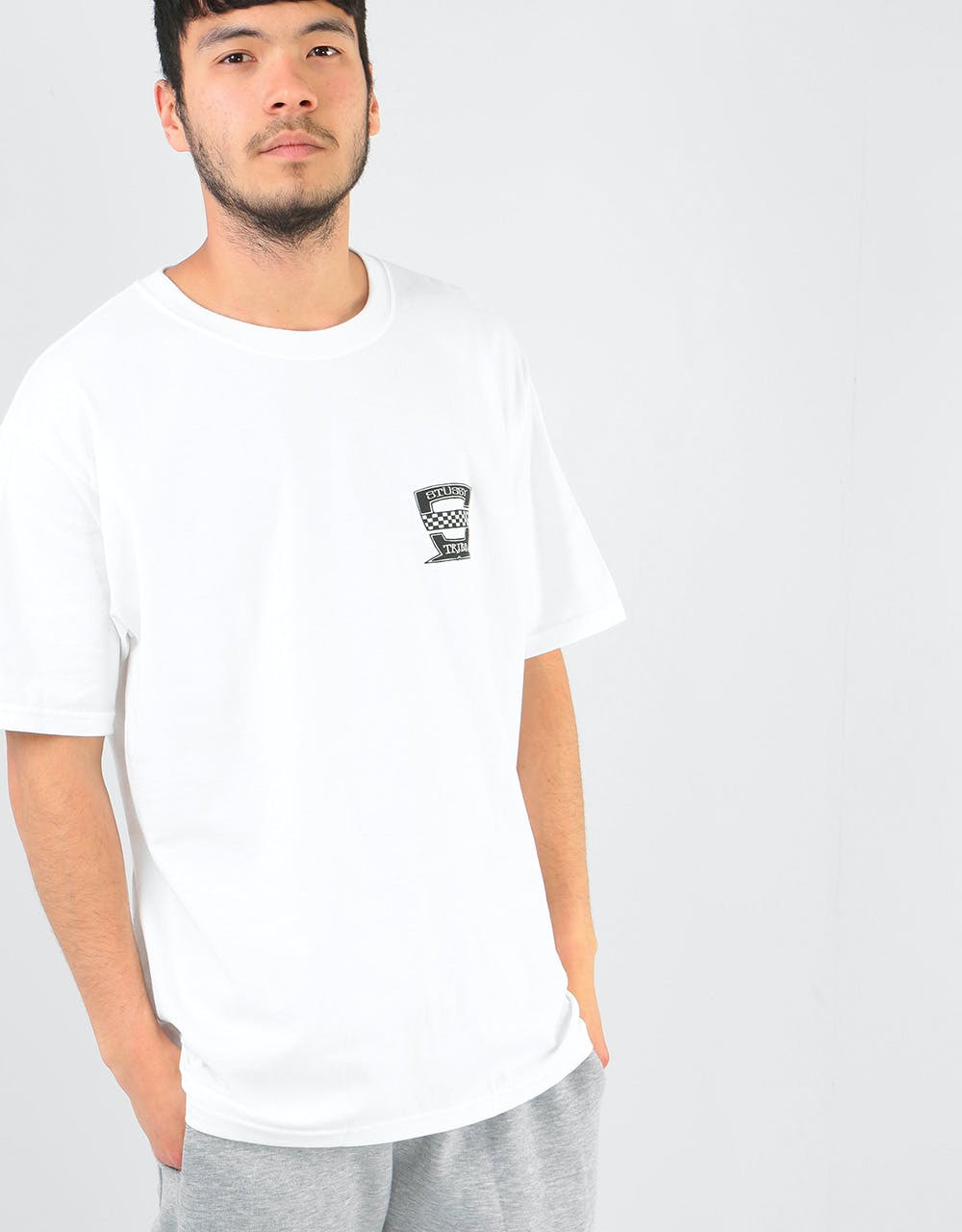 Stüssy Checkers T-Shirt - White
