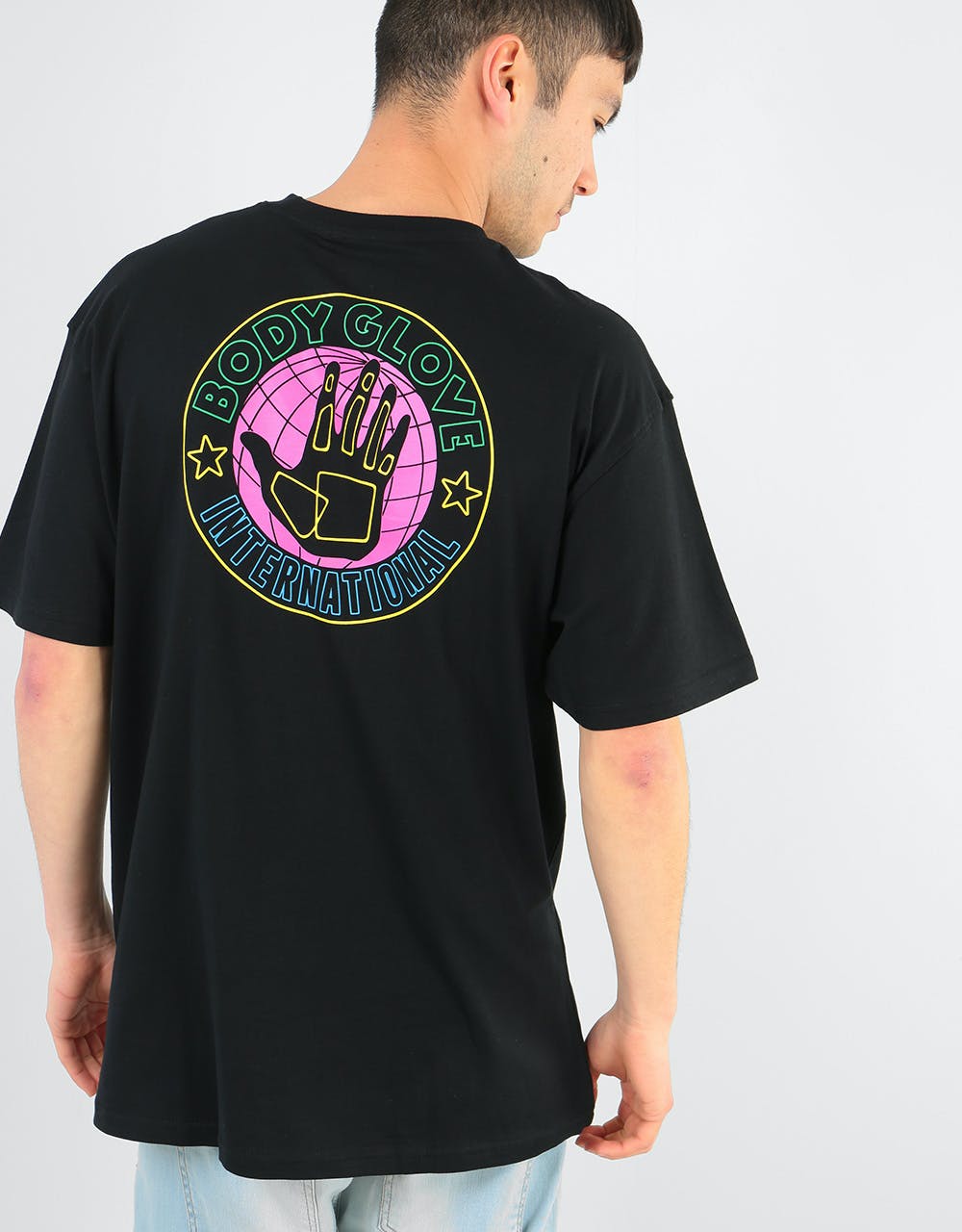 Body Glove Neon International T-Shirt - Black