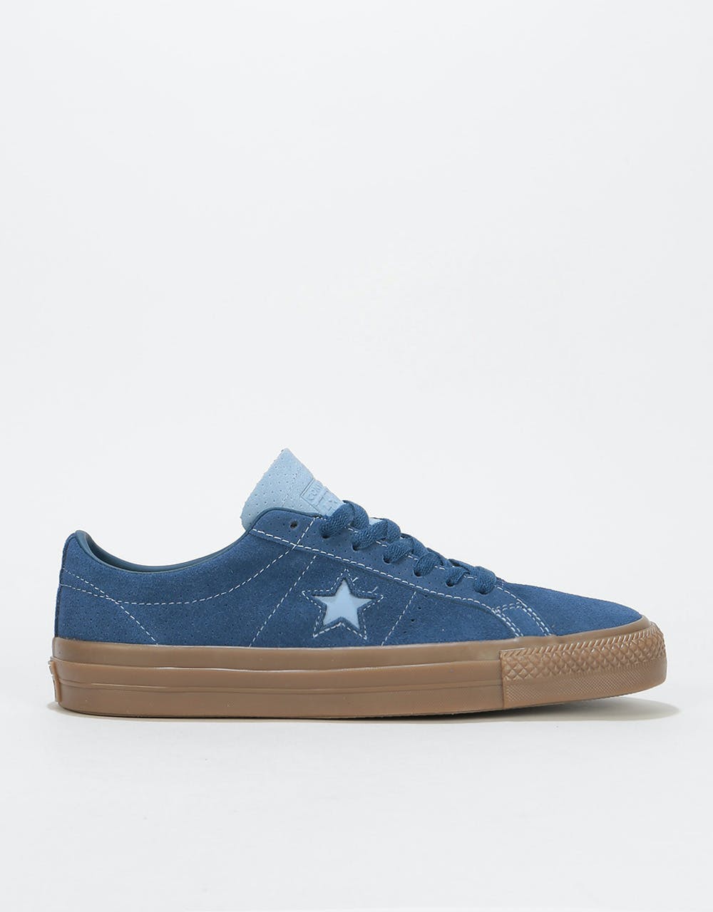 Converse One Star Pro Ox Skate Shoes - Navy/Indigo Fog/Brown