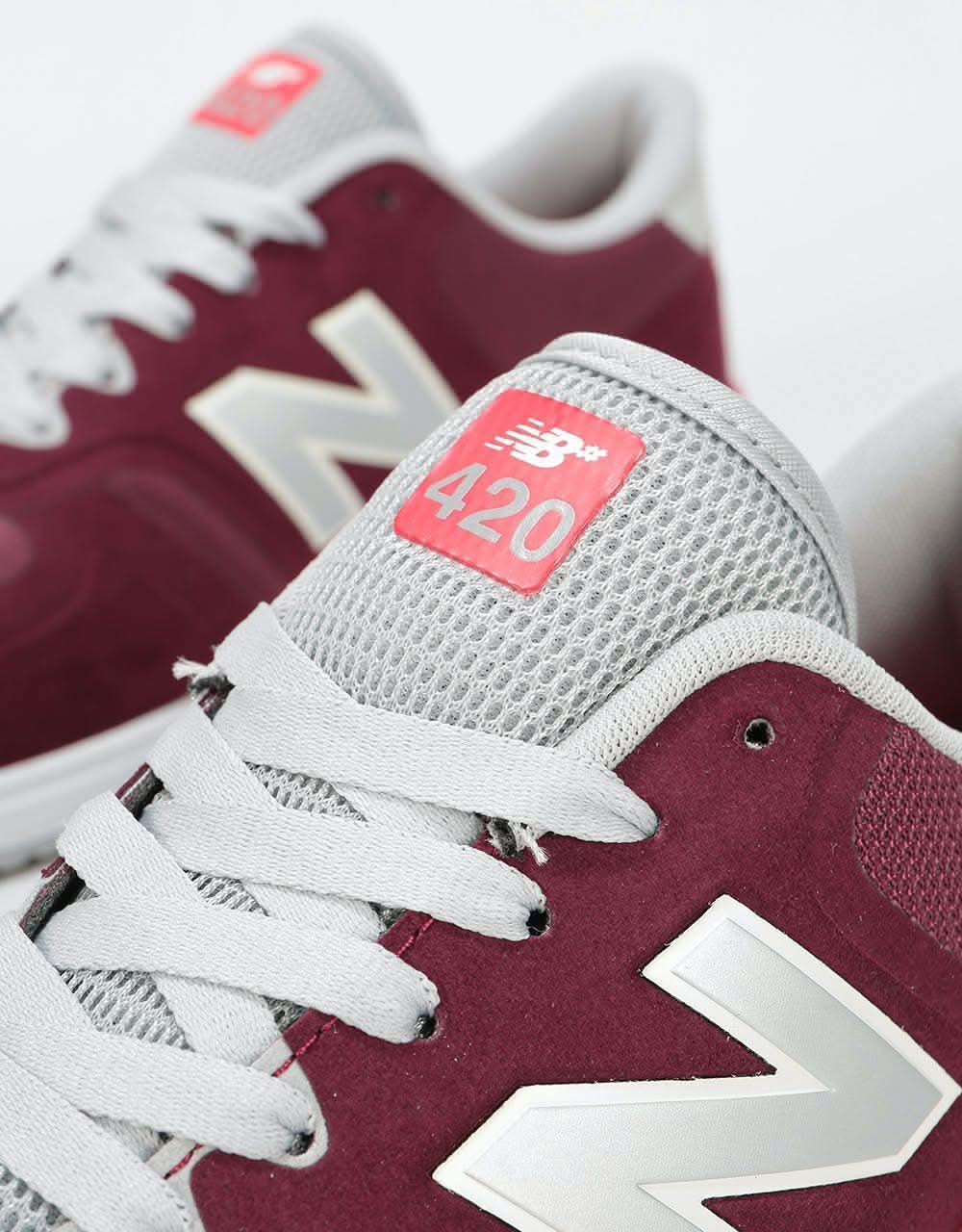 New Balance Numeric Henry 420 Skate Shoes - Burgundy/Red
