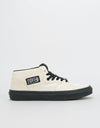 Vans Half Cab Skate Shoes - (Black Outsole) Classic White/Black