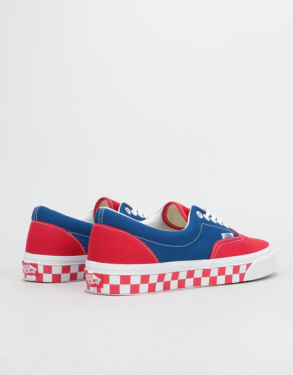 Vans Era Skate Shoes - (BMX Checkerboard) True Blue/Red