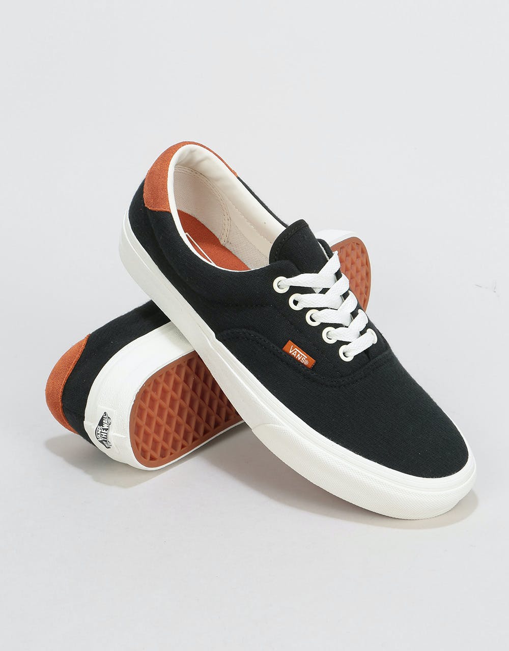 Vans Era 59 Skate Shoes - (Flannel) Black