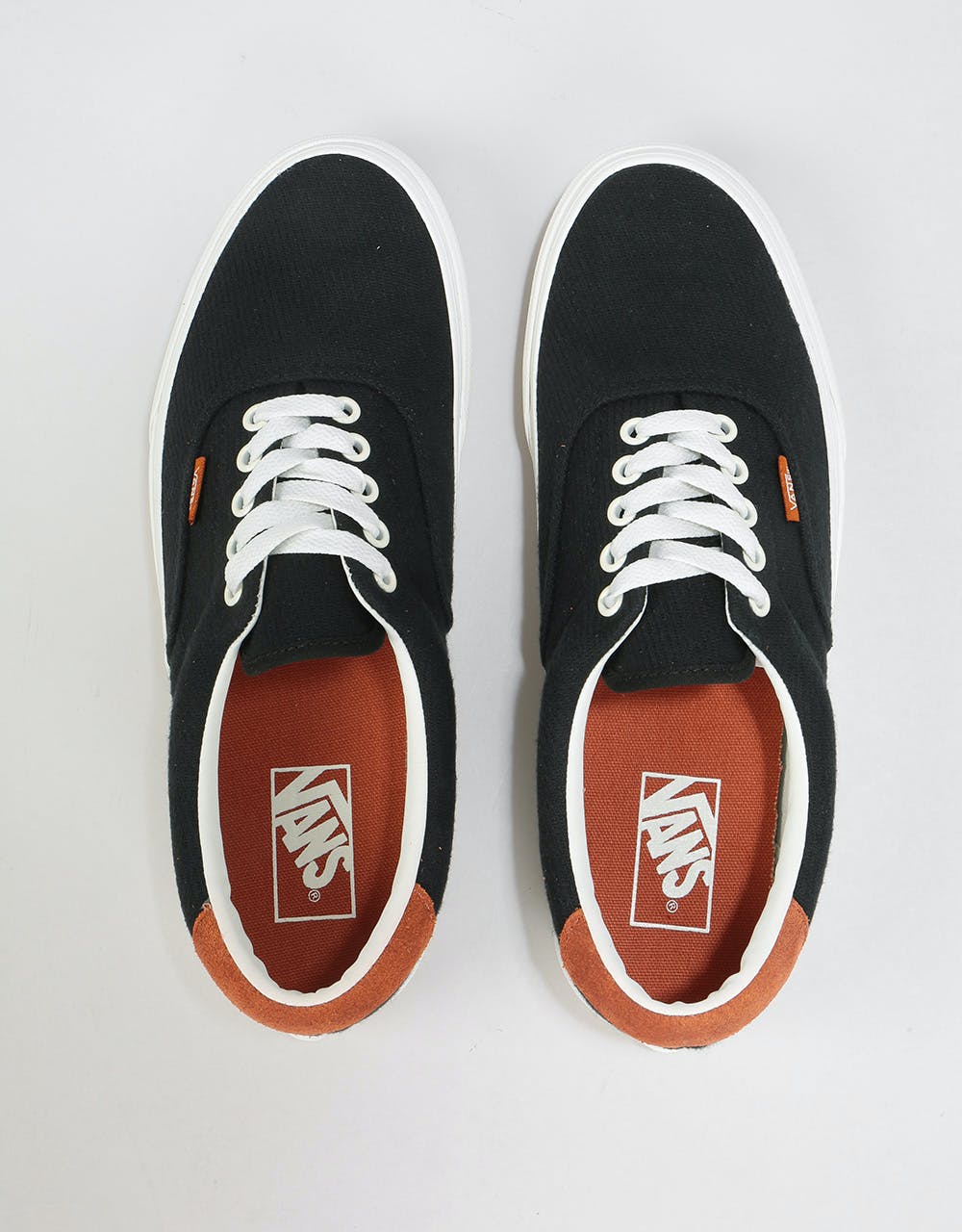 Vans Era 59 Skate Shoes - (Flannel) Black