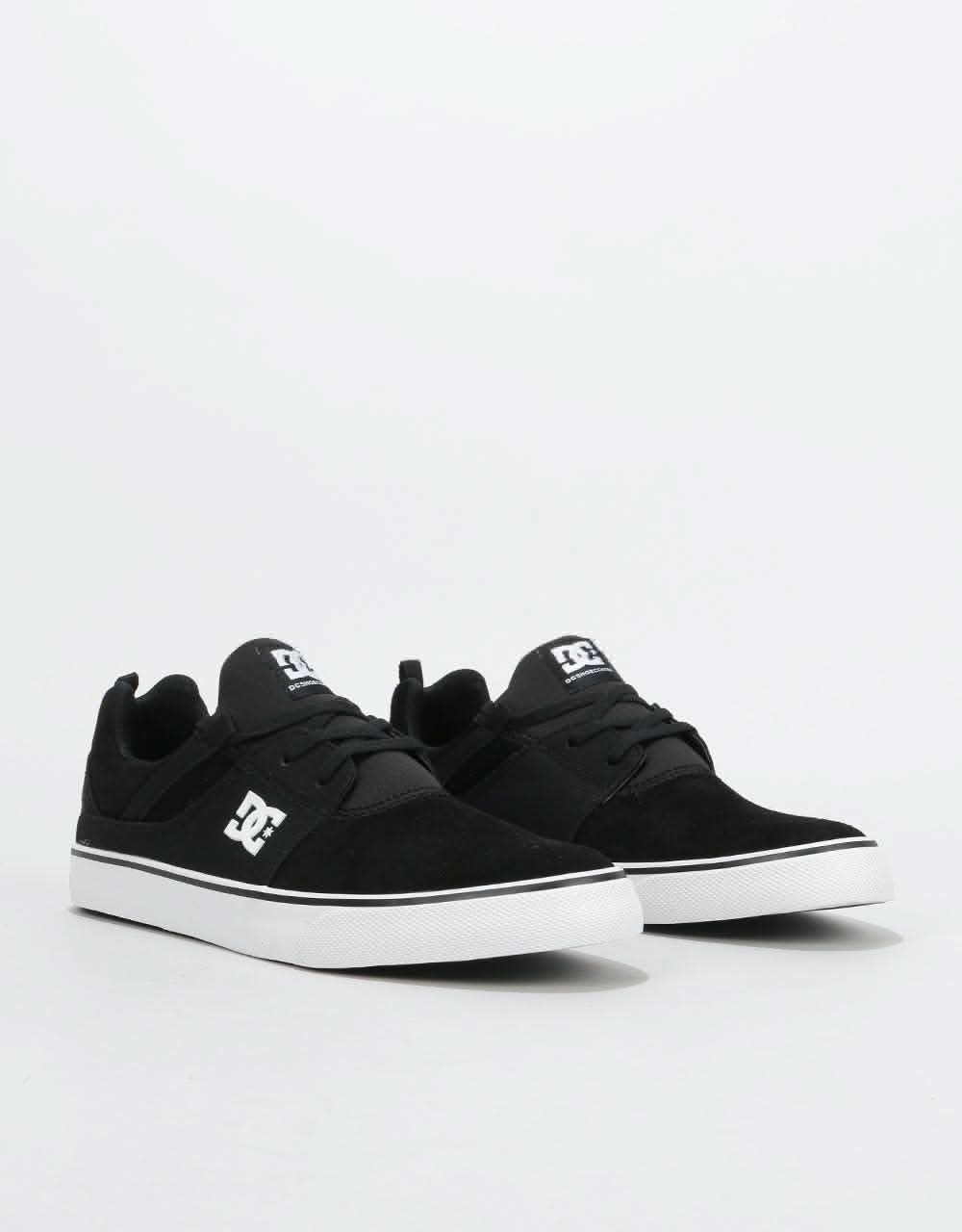 DC Heathrow Vulc Skate Shoes - Black/White