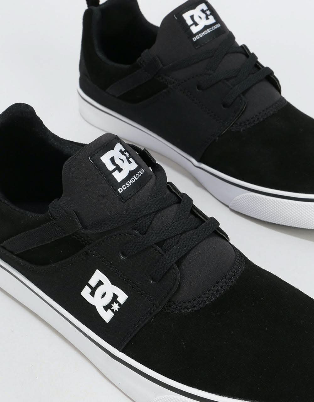 DC Heathrow Vulc Skate Shoes - Black/White