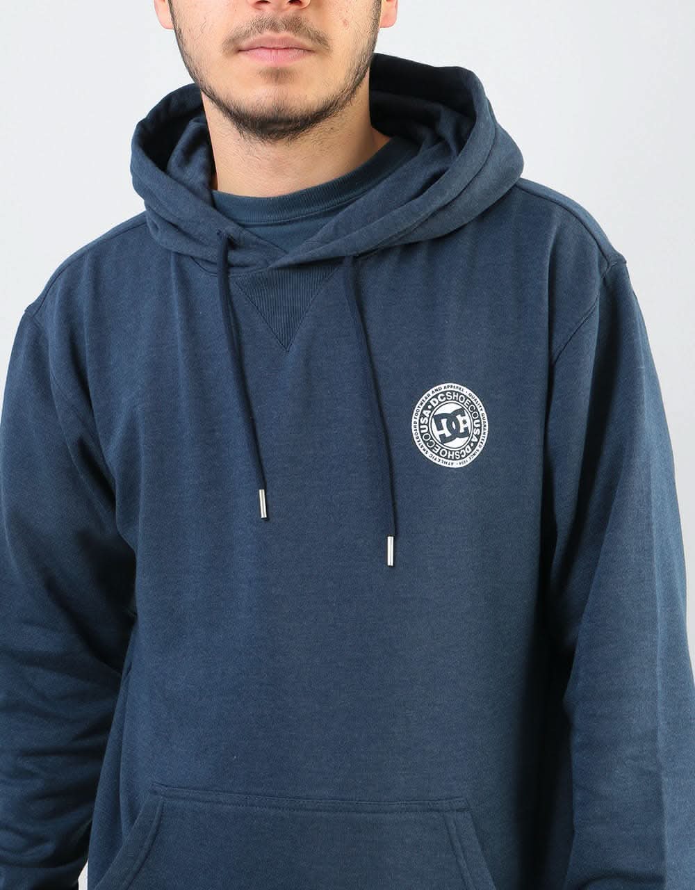 DC Rebel Pullover Hoodie - Black Iris