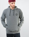 DC Rebel Pullover Hoodie - Charcoal Heather