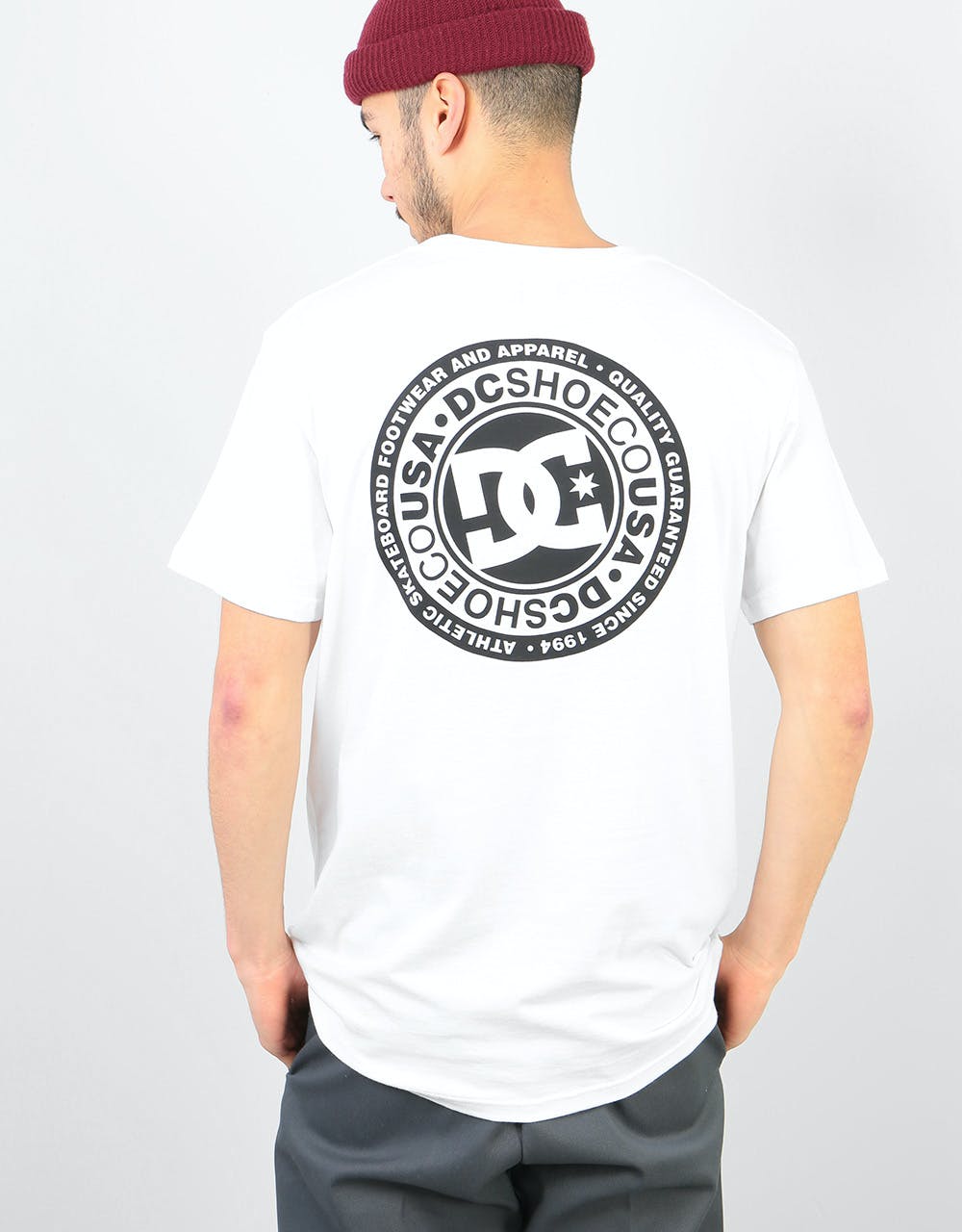 DC Circle Star FB T-Shirt - Snow White