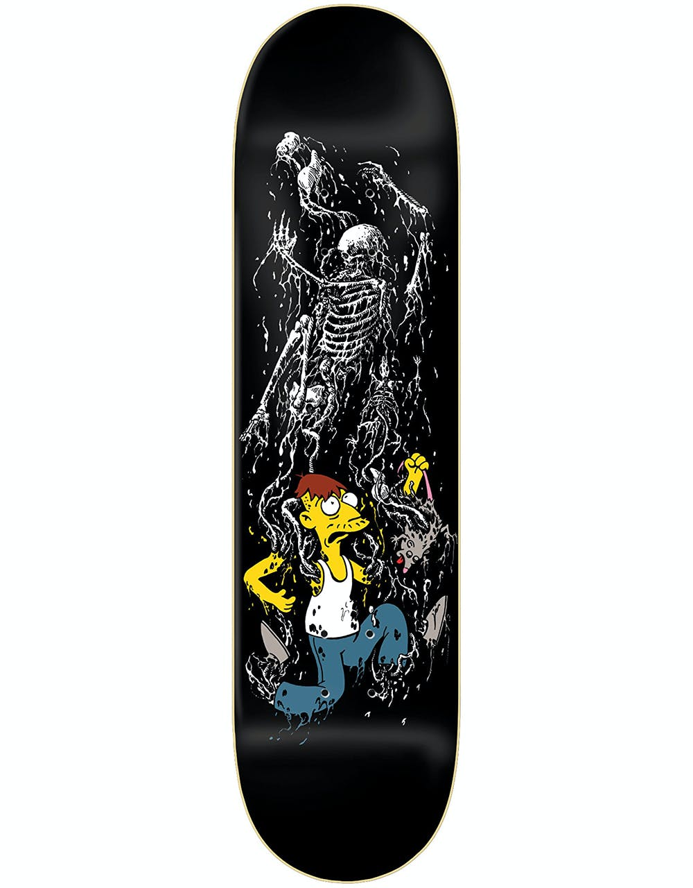 Zero Wimer 'Cletus' Springfield Massacre Skateboard Deck - 8"