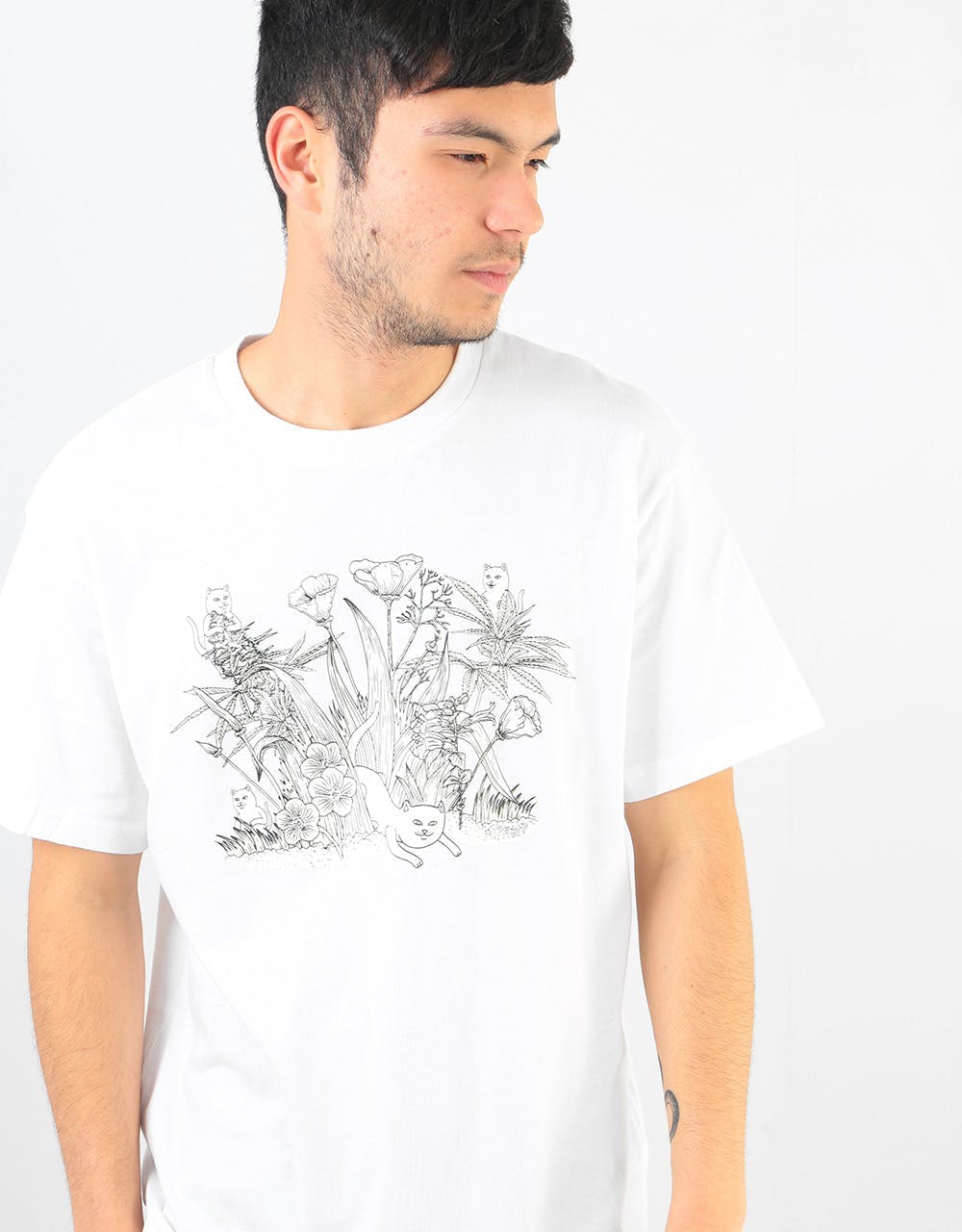 RIPNDIP Nerm Paradise UV Activated T-Shirt - White
