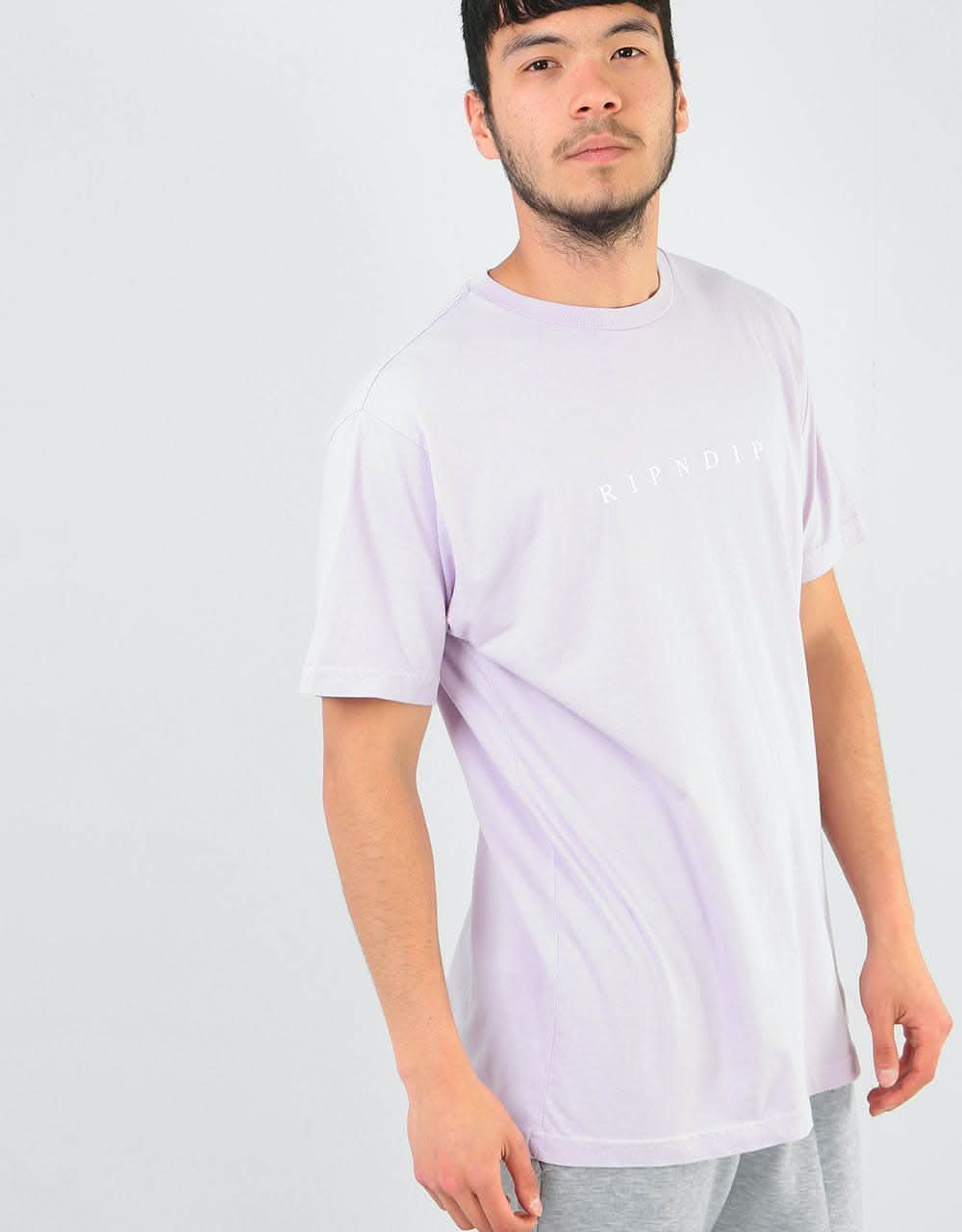 RIPNDIP Split T-Shirt -  Lavender