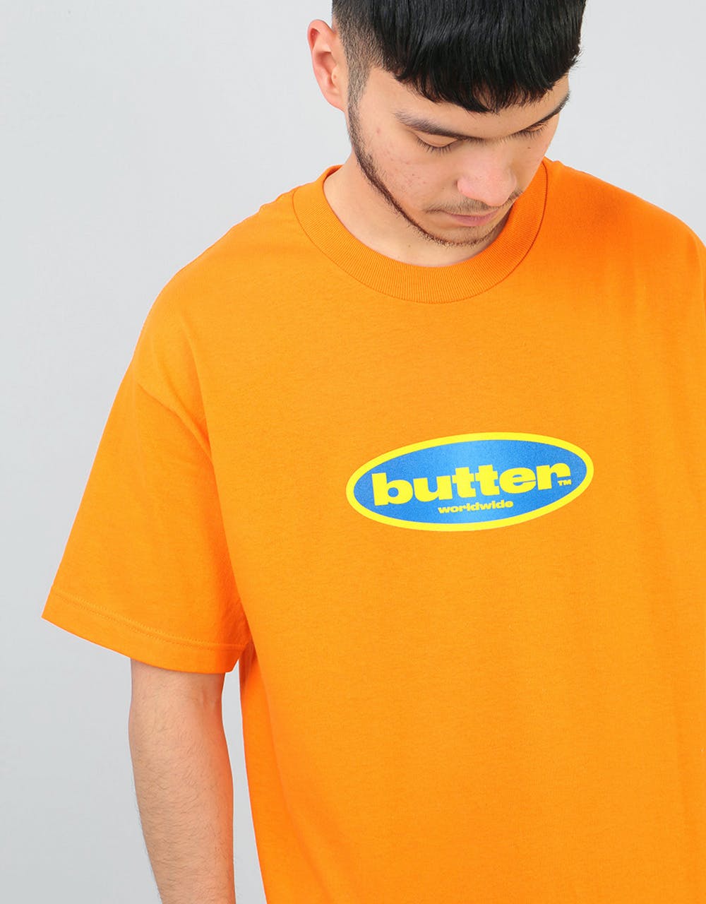 Butter Goods Surf Logo T-Shirt - Orange