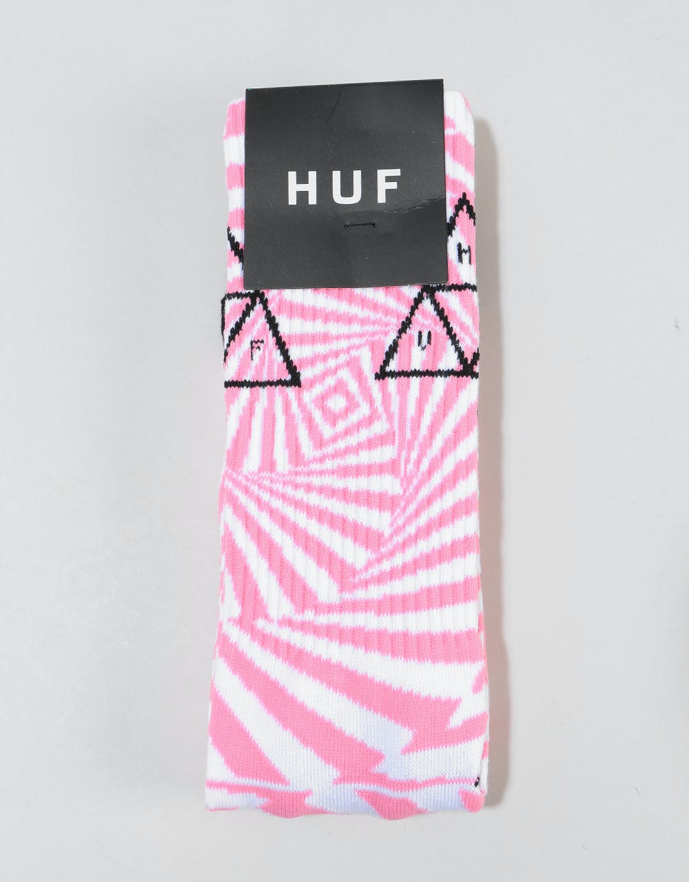HUF Trance Triangle Socks - Fuchsia