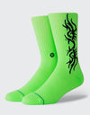 Stance Tribez Classic Crew Socks - Neon Green