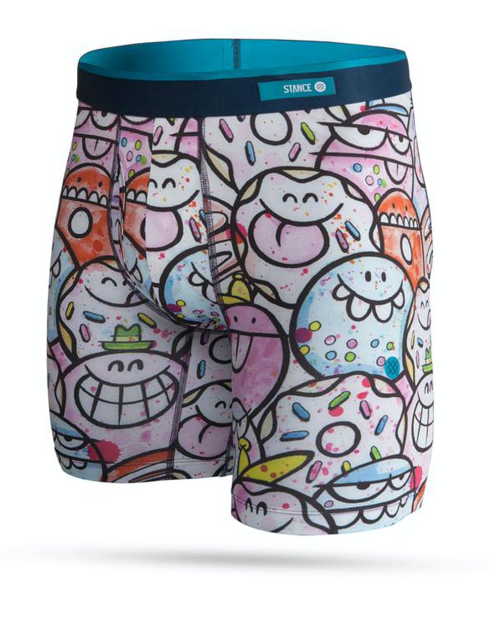 Stance x Kevin Lyons Why The Face Poly Blend Boxer Shorts - Multi