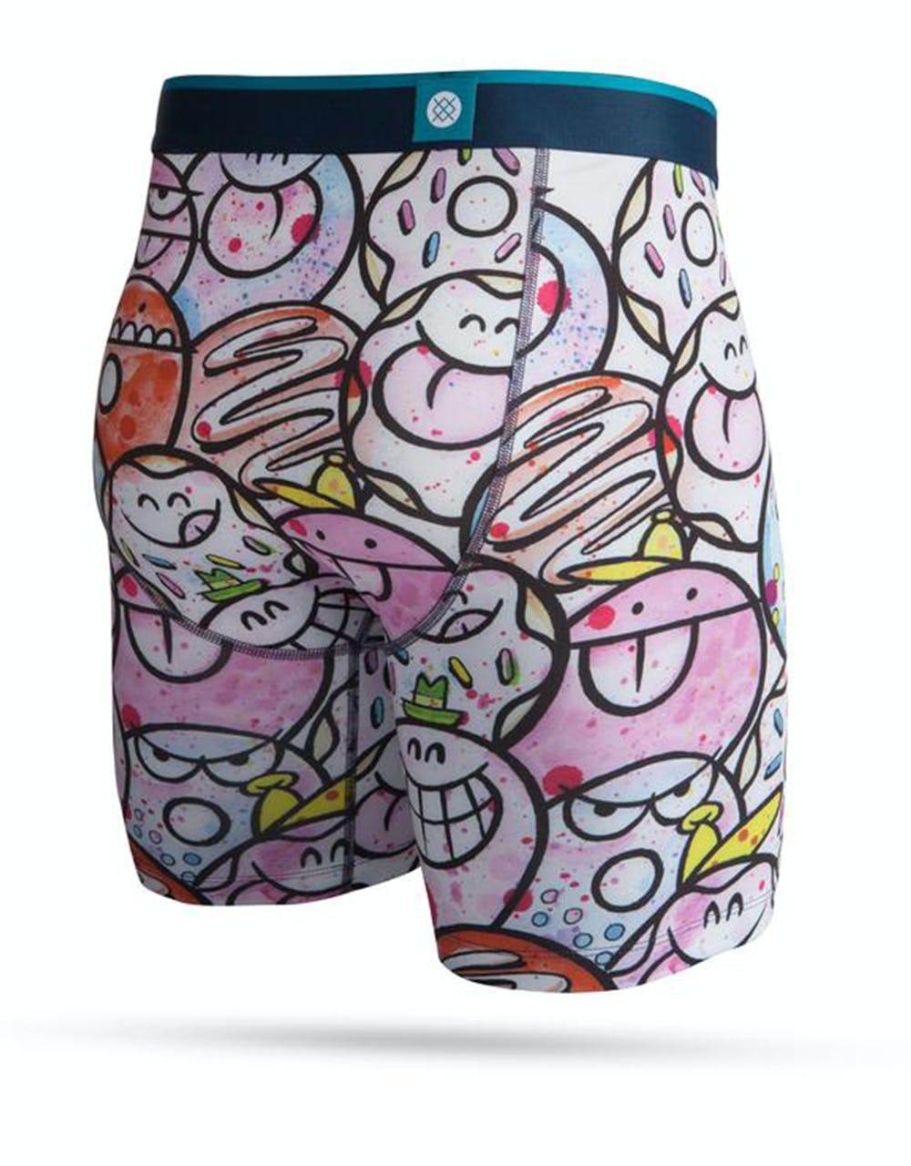 Stance x Kevin Lyons Why The Face Poly Blend Boxer Shorts - Multi