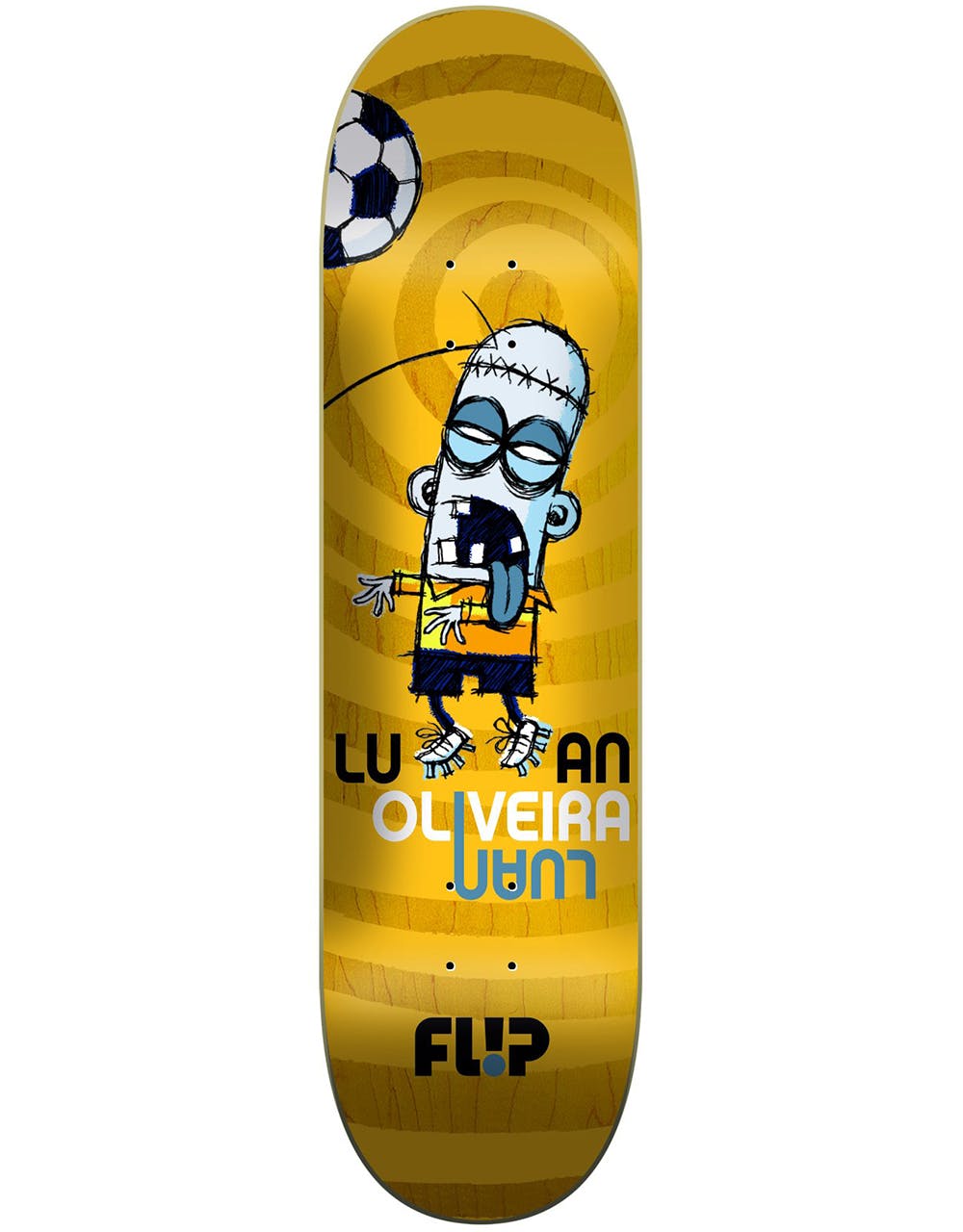 Flip Oliveira ZC2 Skateboard Deck - 8"