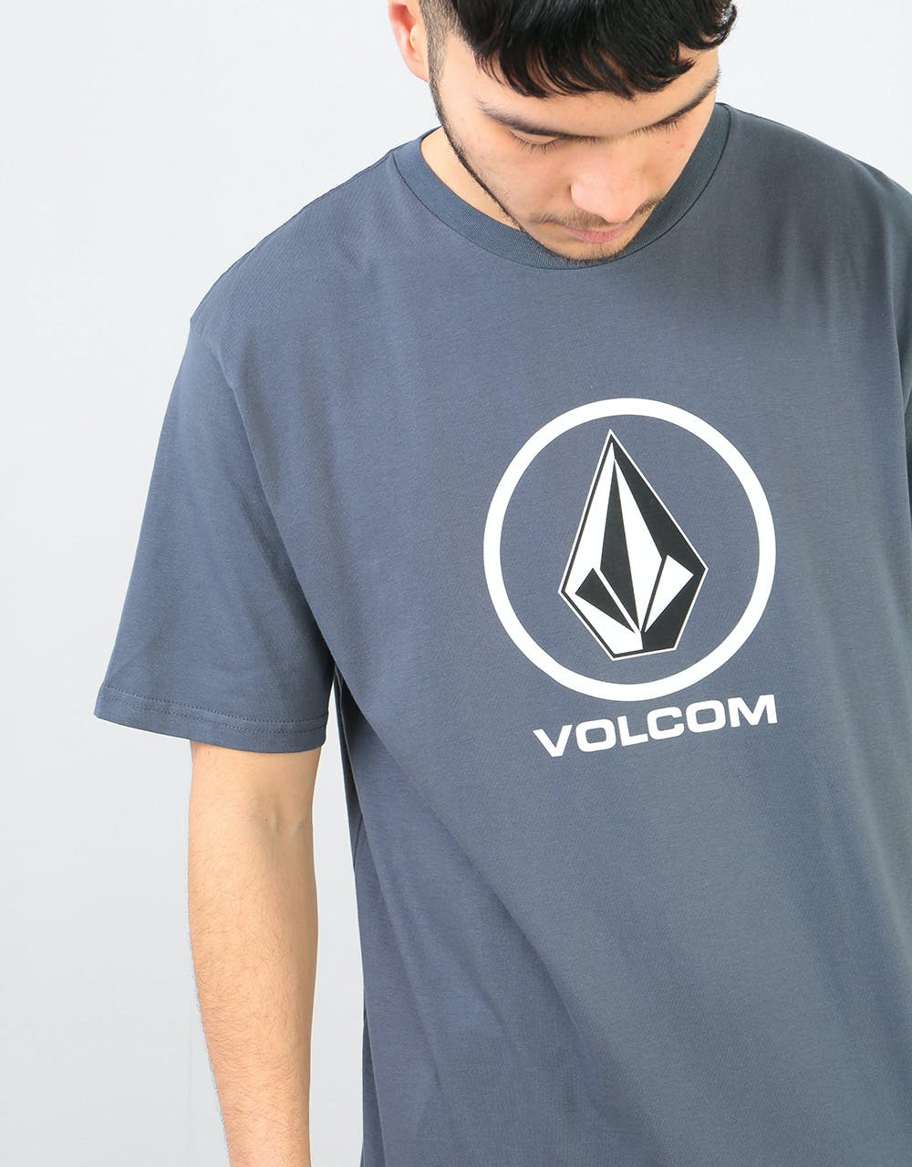 Volcom Crisp Stone T-Shirt - Midnight Blue