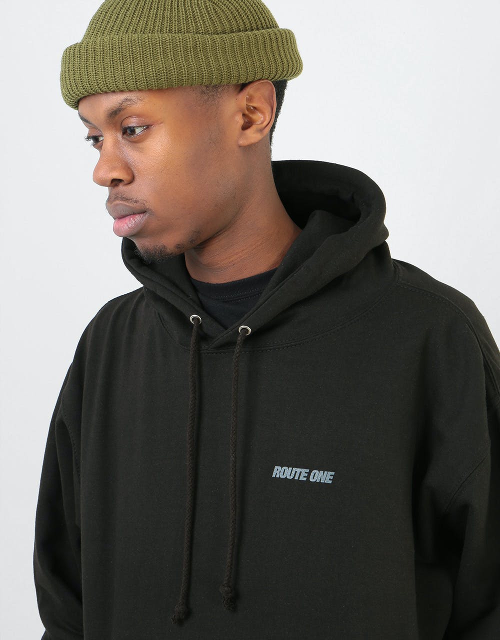 Route One Old Masters II 'Baroque' Pullover Hoodie - Black