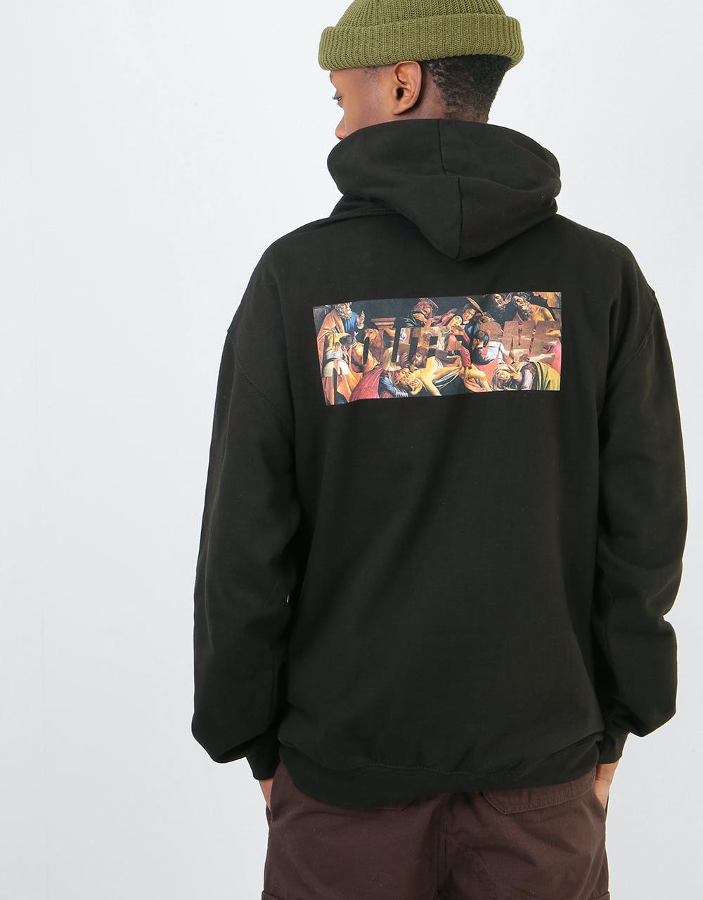 Route One Old Masters II 'Baroque' Pullover Hoodie - Black
