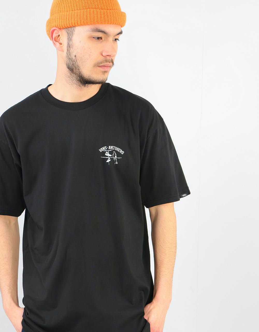Vans x Anti Hero On the Wire T-Shirt - Black