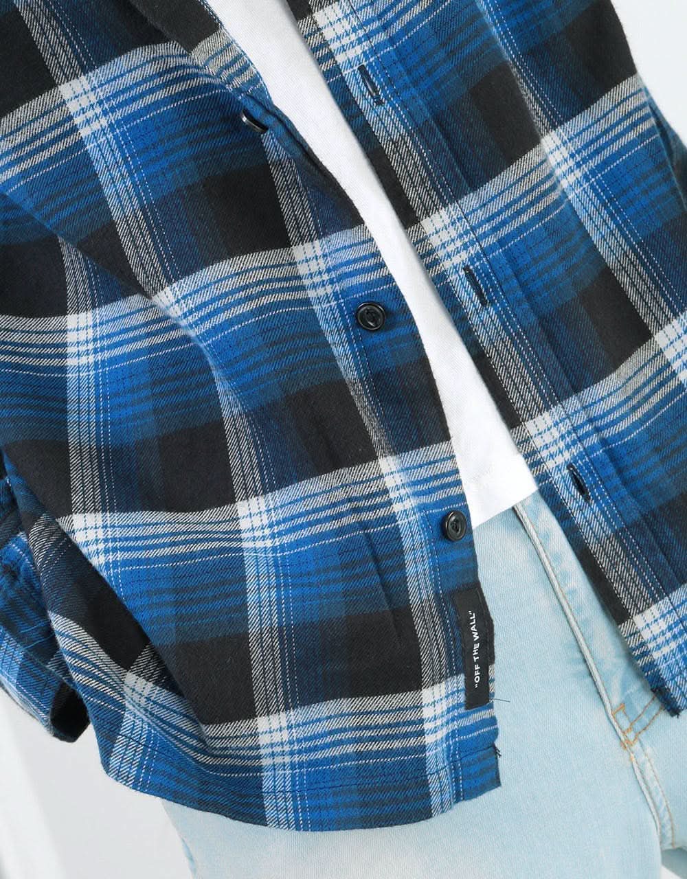 Vans x Anti Hero Wired L/S Flannel Shirt - True Blue/Black