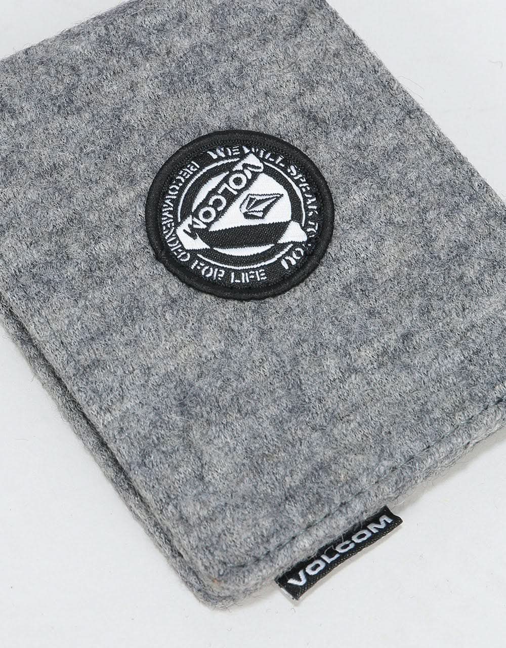 Volcom Woolstripe Wallet - Charcoal Heather