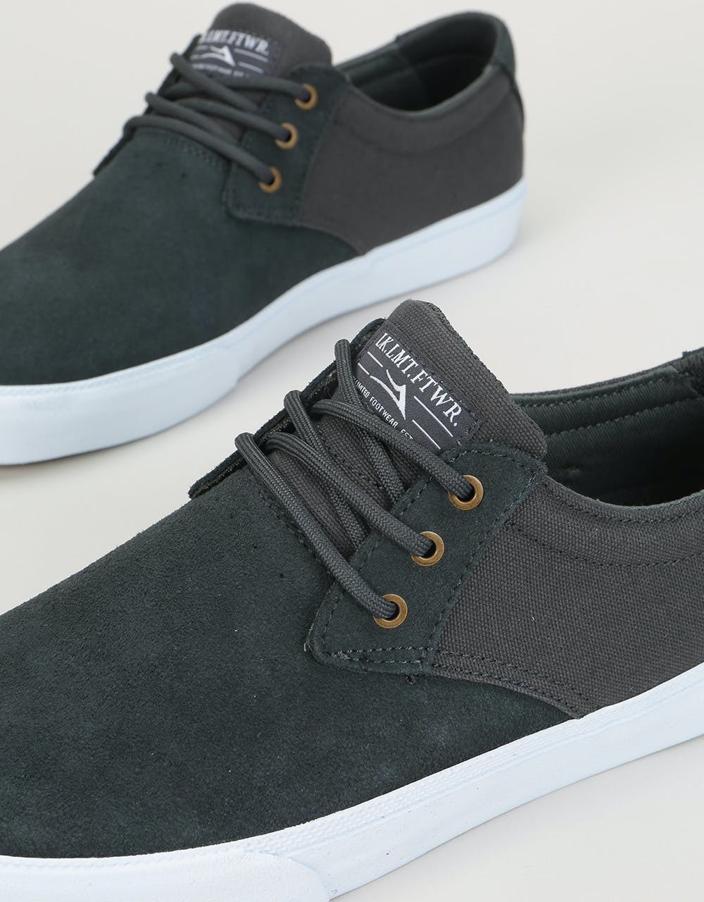 Lakai Daly Skate Shoes - Charcoal Suede