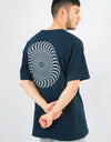 Spitfire Classic Swirl T-Shirt - Navy/Grey