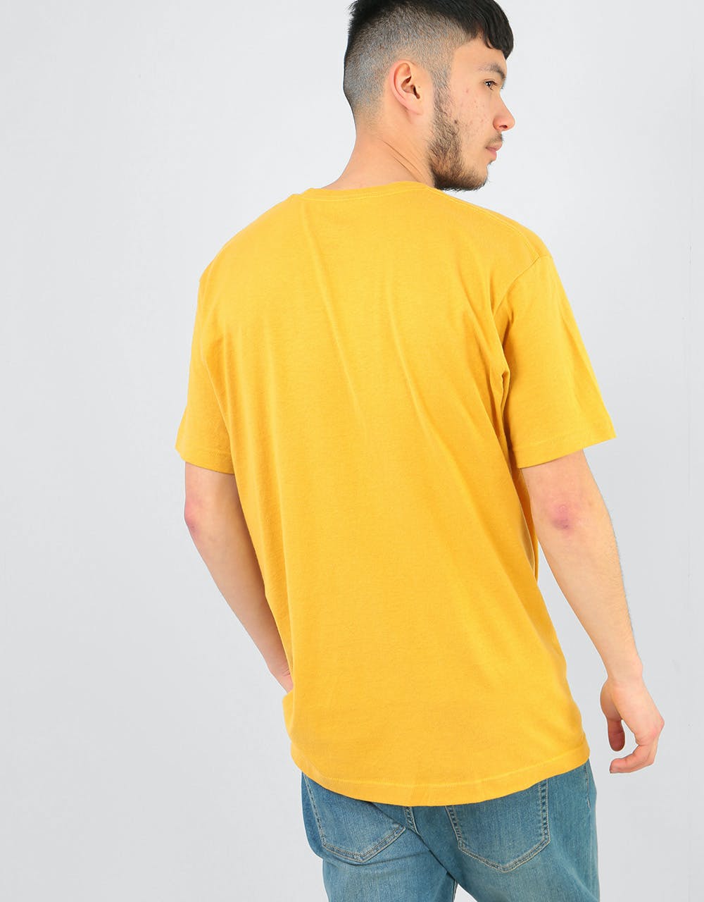 Krooked Sweatpants T-Shirt - Mustard