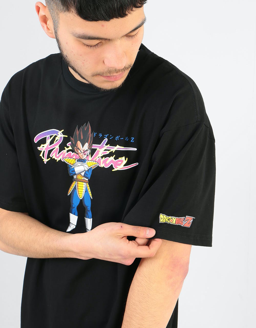 Primitive x Dragon Ball Z Nuevo Vegeta T-Shirt - Black