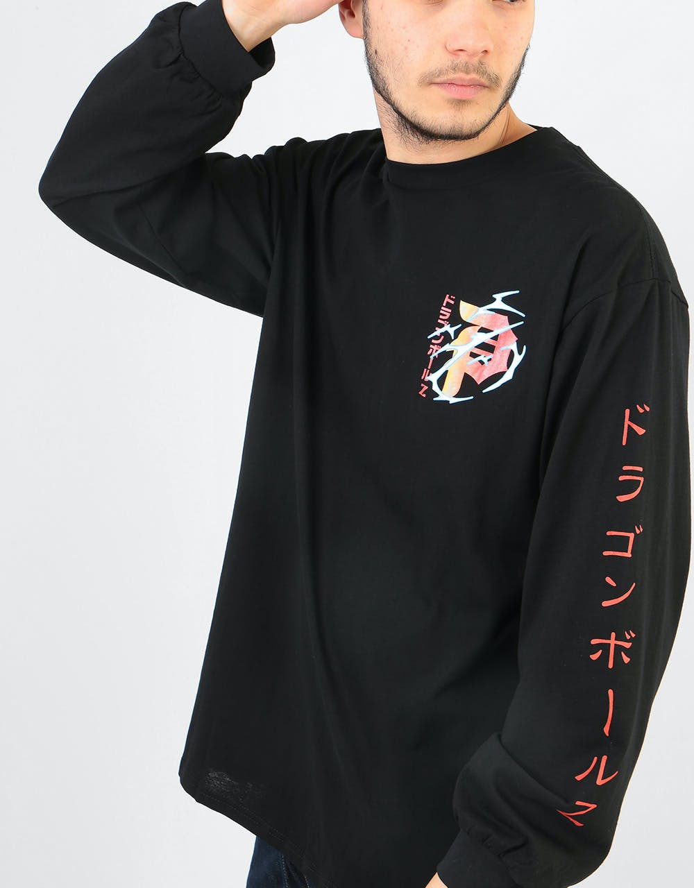 Primitive x Dragon Ball Z Shenron Club L/S T-Shirt - Black