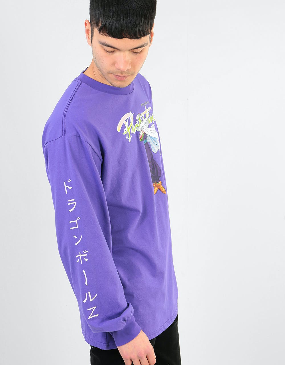 Primitive x Dragon Ball Z Nuevo Piccolo L/S T-Shirt - Purple