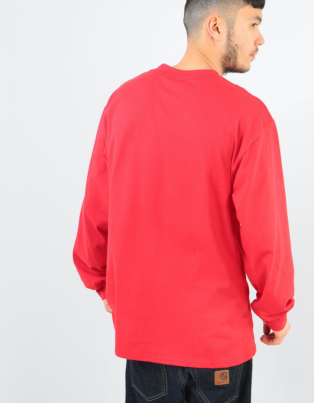 Primitive x Dragon Ball Z Nuevo Bulma L/S T Shirt - Red
